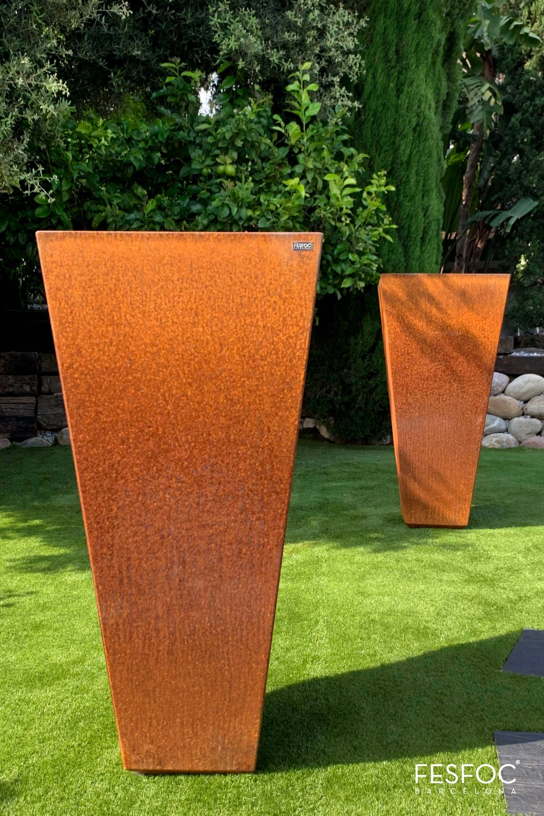 extra large modern outdoor planters