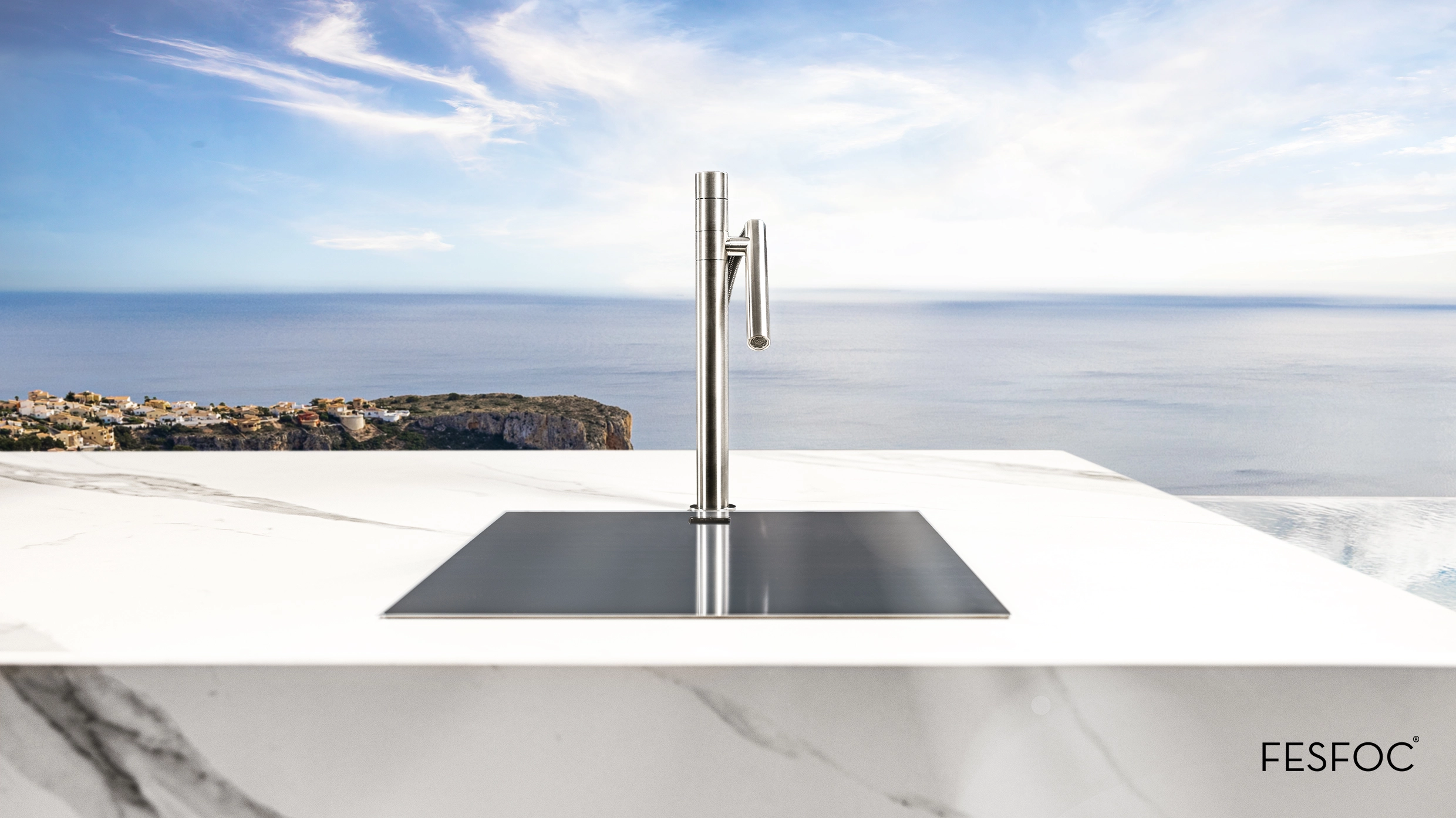stainless steel faucet kitchen