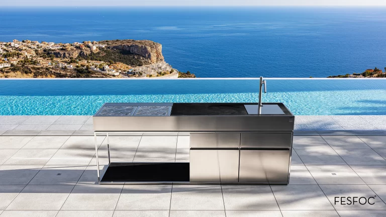 stainless steel outdoor kitchen ideas