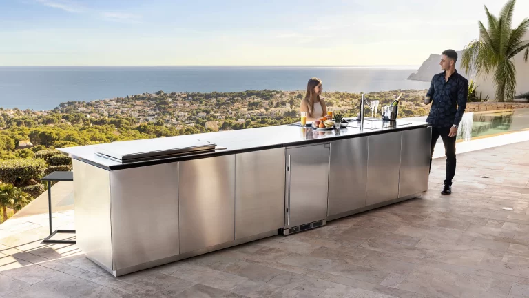 luxury outside kitchen