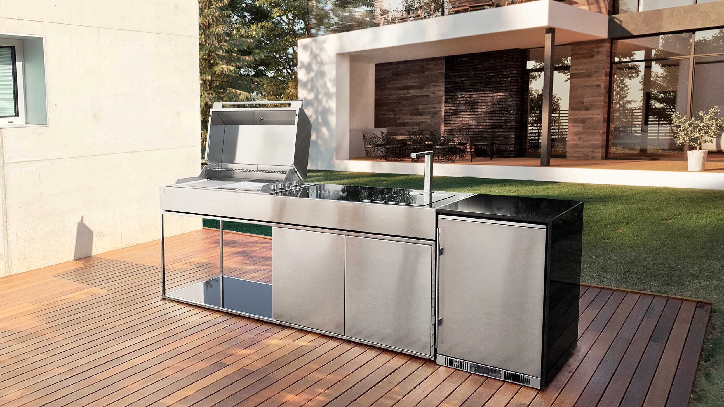 outdoor kitchen modular