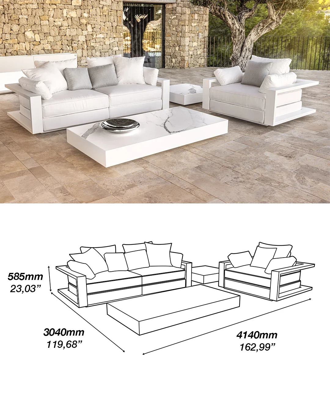 luxury furniture outdoor
