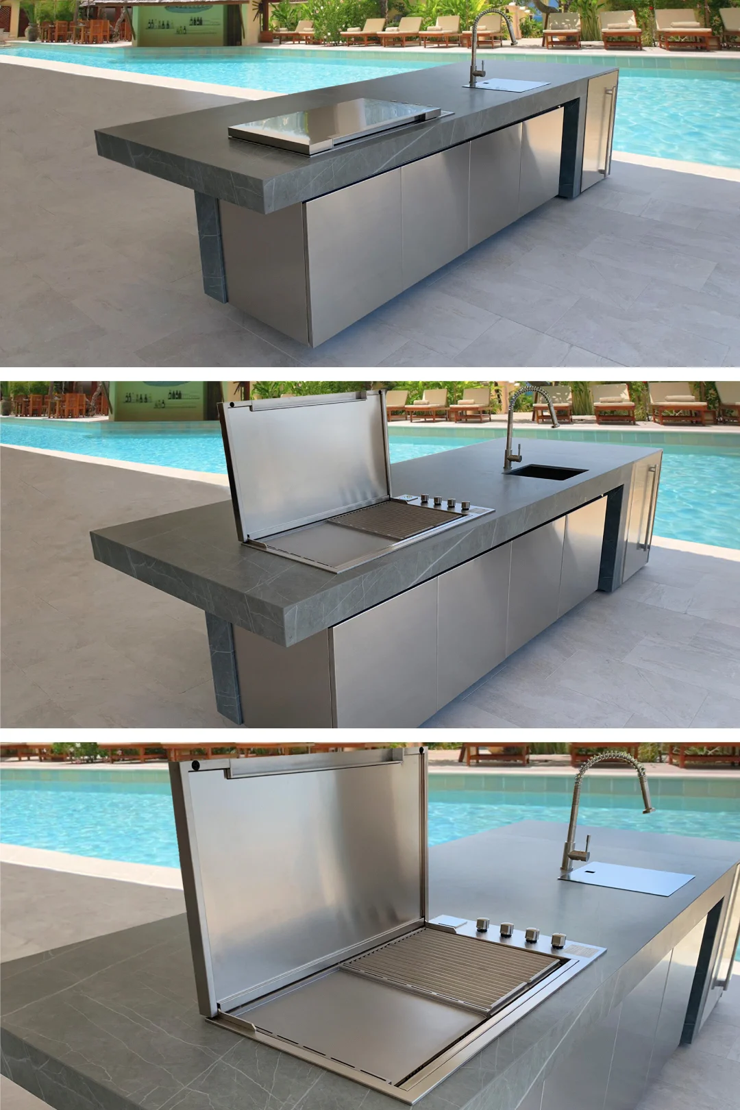 best outdoor kitchen island