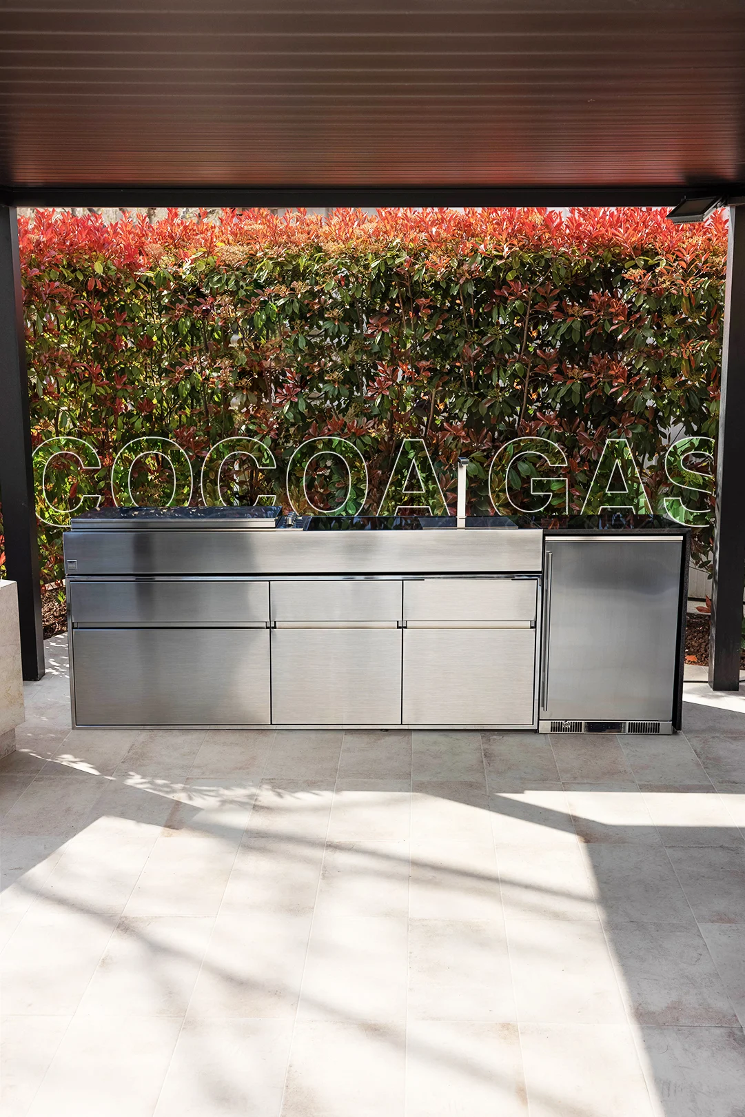 modular outdoor kitchen island