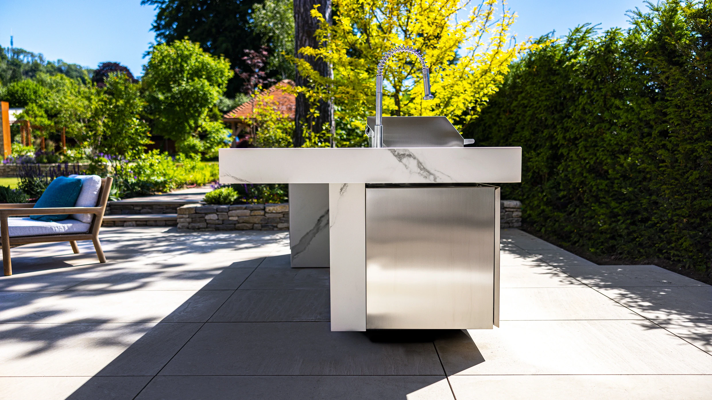 outside kitchen island