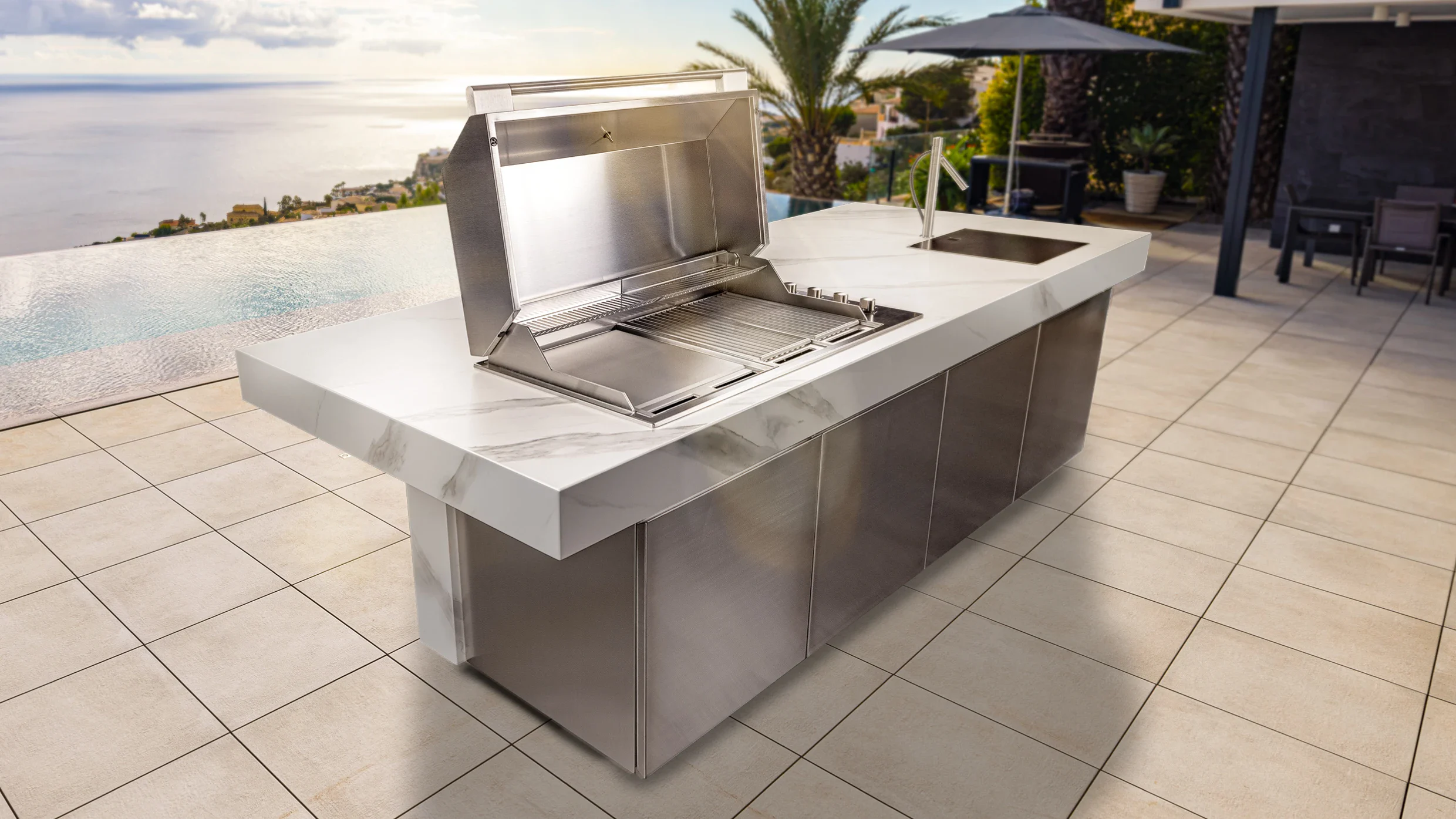 Choosing a Professional Barbecue Grill for your Outdoor Kitchen - Elegant  Outdoor Kitchens