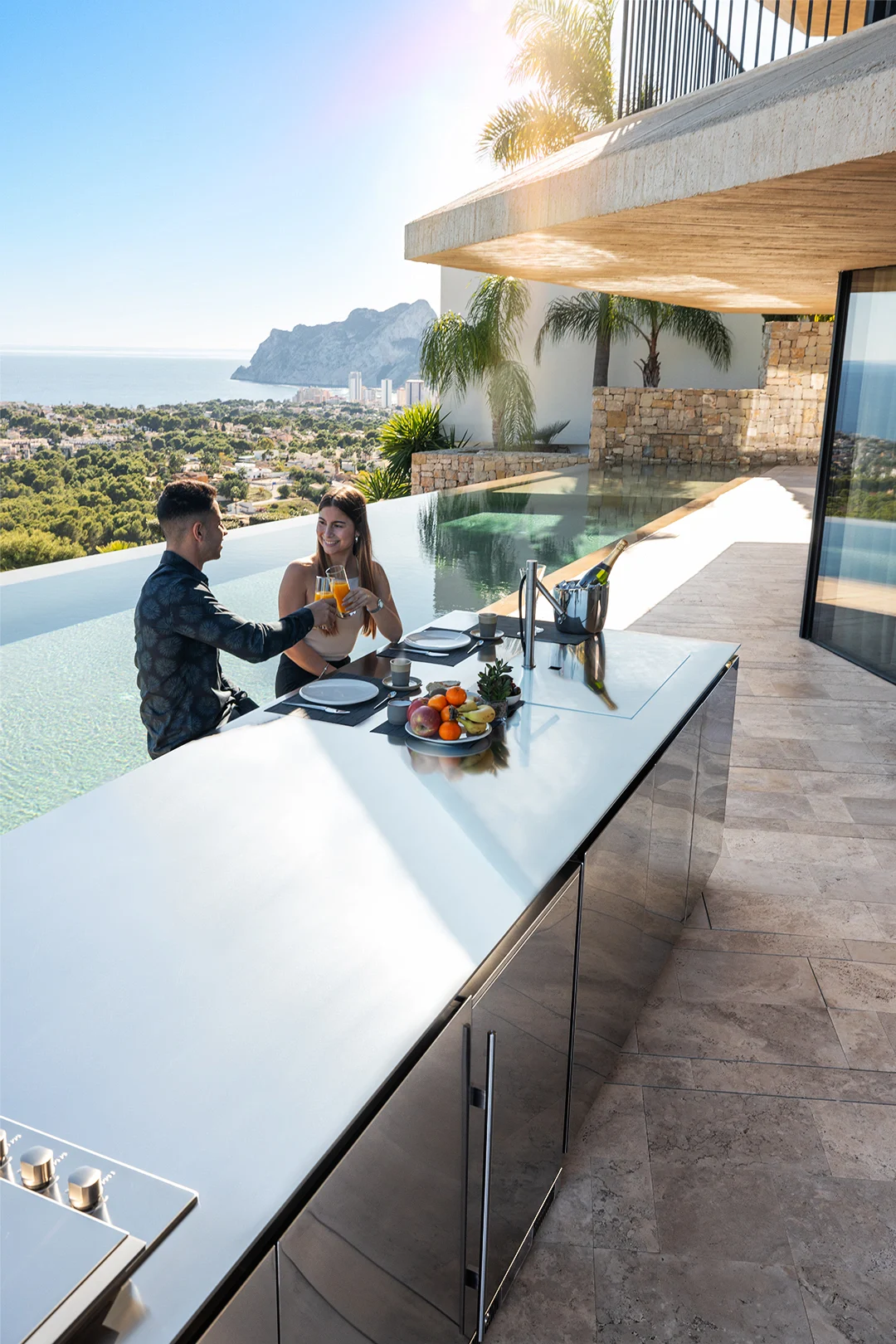 luxury outdoor kitchens