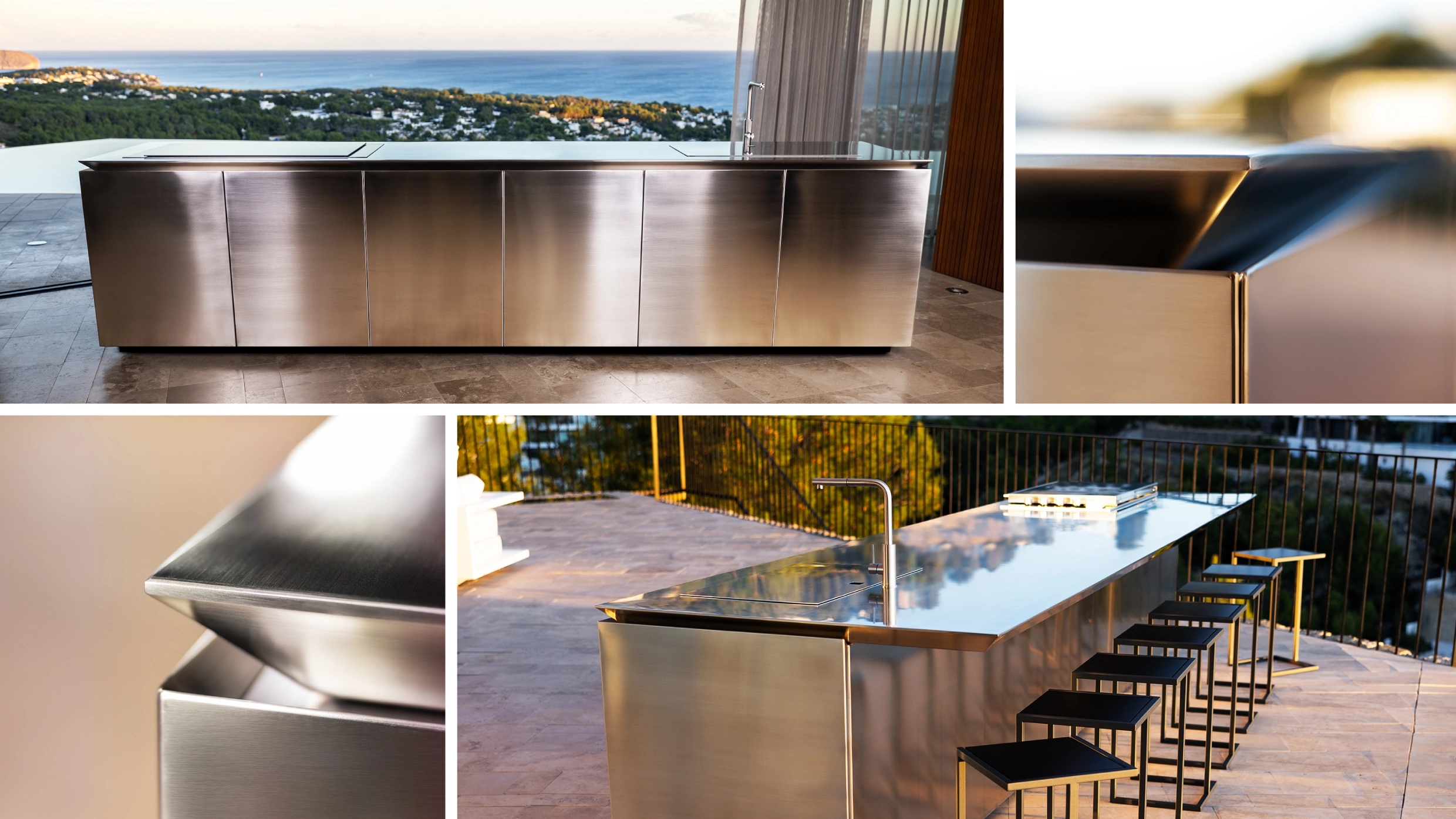 luxury alfresco kitchen