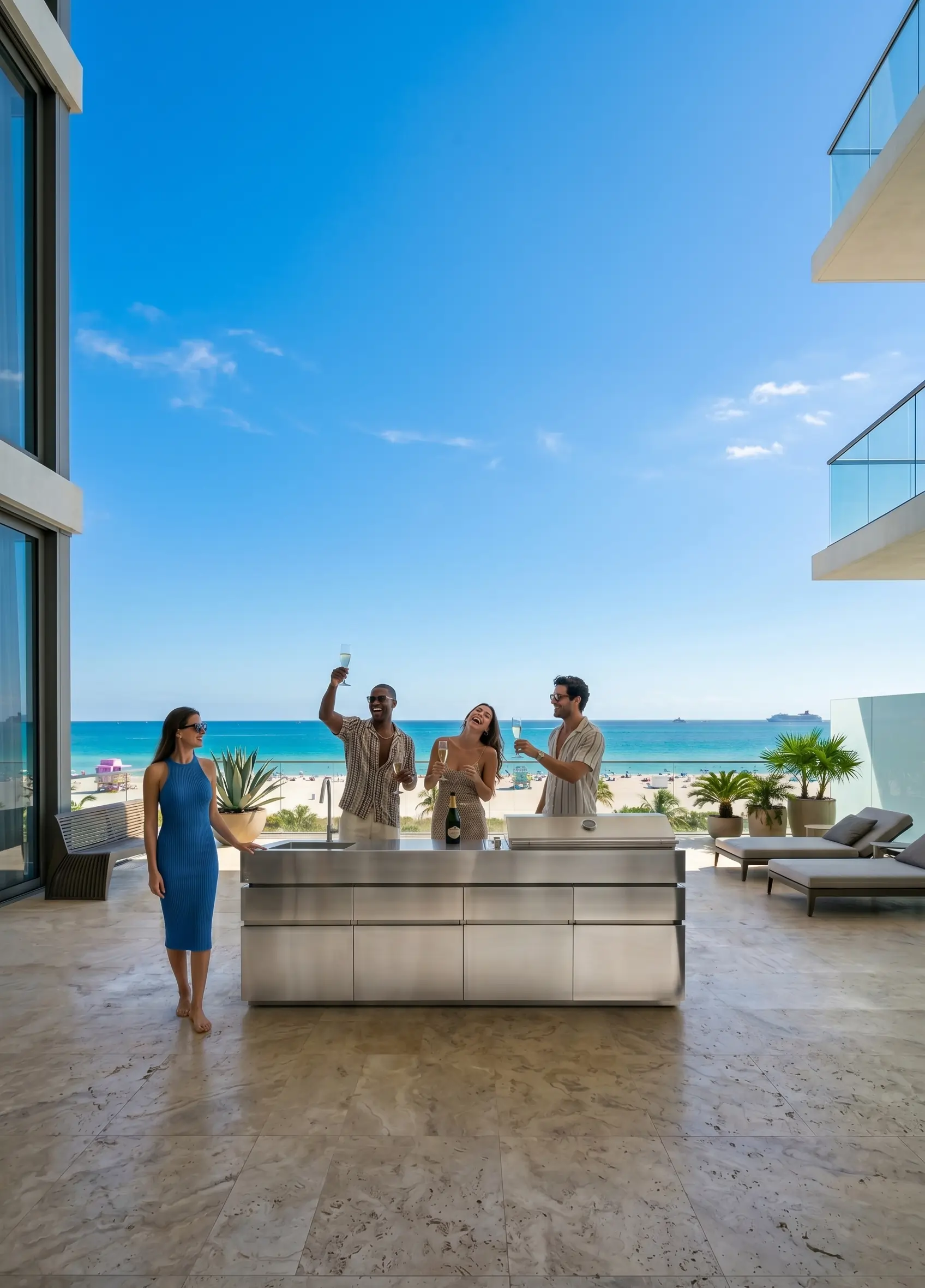designing miami outdoor kitchens