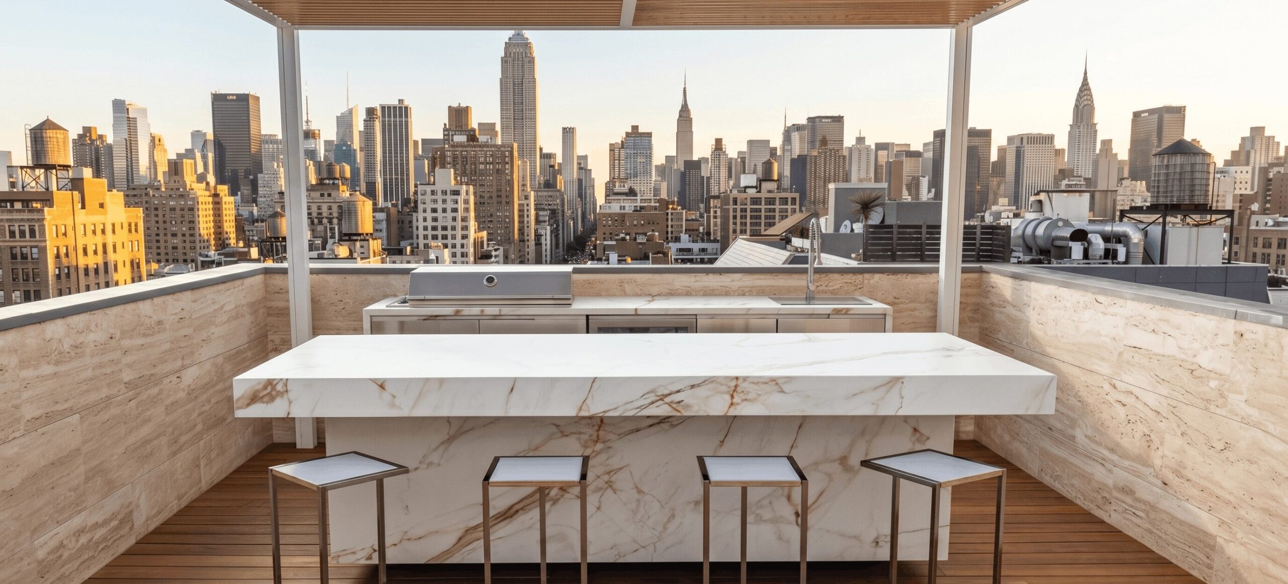 outdoor kitchens