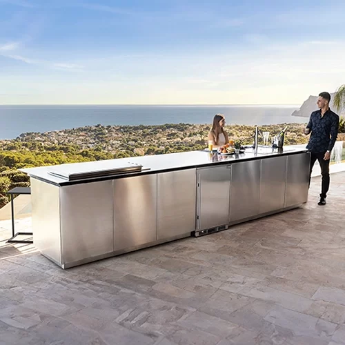 luxury outdoor kitchens