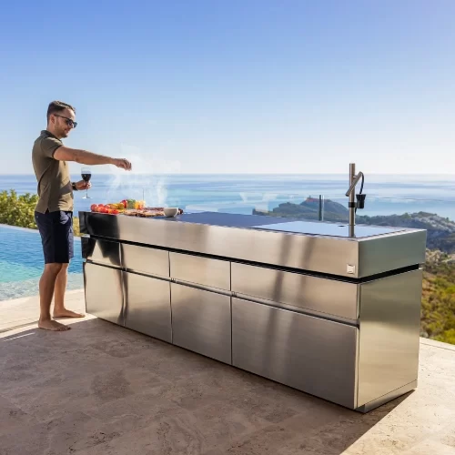 Outdoor kitchen modular